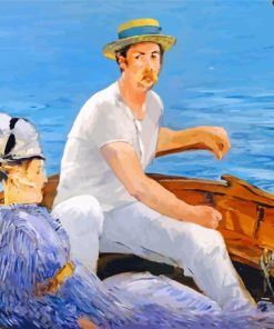 Boating By Manet paint by numbers
