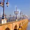The Oldest Bridge Of Bordeaux Pont Pierre paint bu numbers