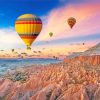 Cappadocia Hot Air Balloons paint by numbers