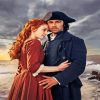 Captain Ross Poldark And Demelza paint by numbers