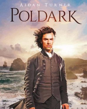 Captain Ross Poldark Poster paint by number