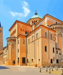 Cattedrale Di Parma paint by numbers