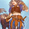 Centaur Druid Female paint by numbers