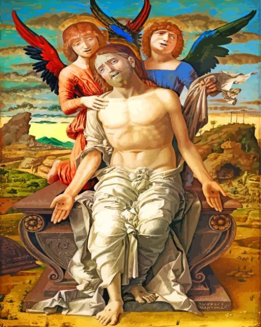 Christ As The Suffering Redeemer Mantegna paint by numbers