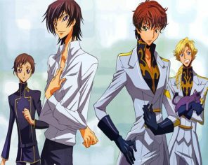 Code Geass Anime Characters paint by numbers