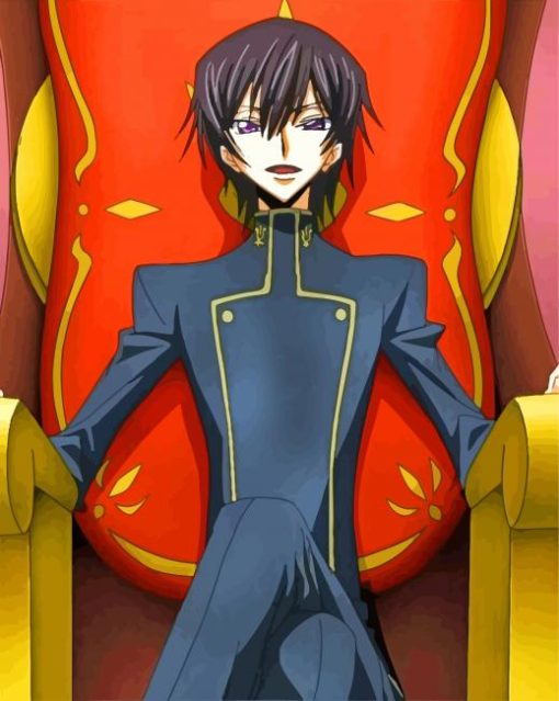 Code Geass Lelouch paint by numbers