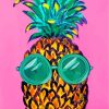 Cool Pineapple paint by numbers