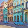 Cuba Havana Buildings paint by numbers