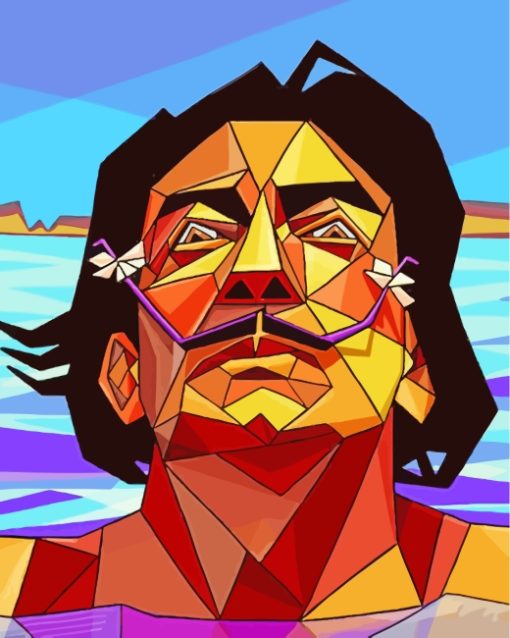 Cubism Moana Art paint by numbers paint by numbers