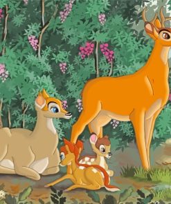 Disney Bambi paint by numbers