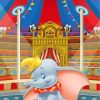 Disney Dumbo Elephant paint by numbers