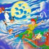 Peter Pan And His Friends Disney Animation paint by numbers