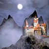 Dracula's Castle paint by numbers