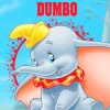 Dumbo Elephant paint by numbers