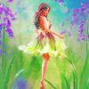 Fairytale Girl paint by numbers
