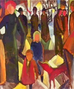 Farwell by Macke paint by numbers
