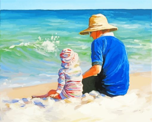 Father And Daughter paint by numbers