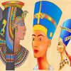 Female Pharaoh Ancient Egypt paint by numbers
