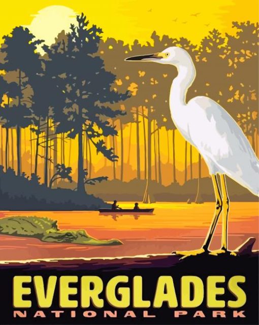 Florida-Everglades-national-park-paint-by-numbers