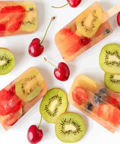 Tropical Fruit Popsicles paint by numbers