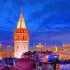Galata-Stone-Tower-paint-by-numbers