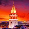 Galata-Tower-Istanbul-paint-by-number