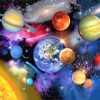 Galaxy Planets paint by numbers