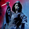 Ghostface Horror Movie paint by numbers