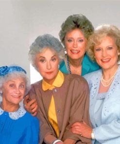 Golden Girls Actresses paint by numbers