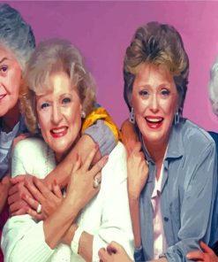 Golden Girls Sitcom paint by numbers