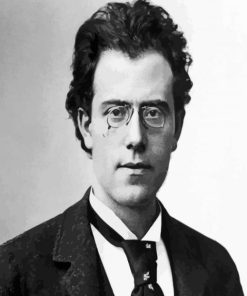 Gustav Mahler paint by numbers