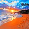 Hawaii Maui At Sunset paint by numbers