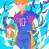 Hinata Shoyo Haikyuu paint by number paint by numbers