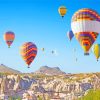 Hot Air Balloons Cappadocia paint by numbers