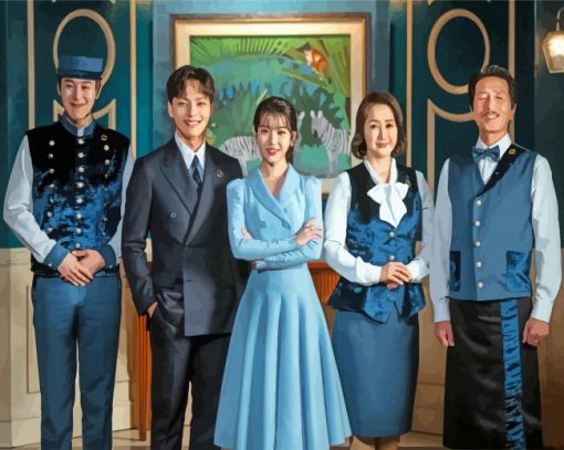 Hotel Del Luna K Drama paint by numbers
