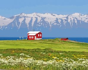 Iceland Nature paint by numbers