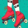 Illustration-Roller-Skates-paint-by-numbers