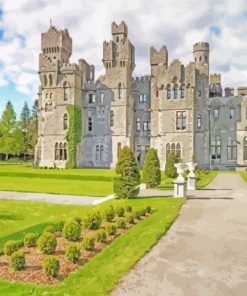 Ireland Ashford Castle paint by numbers