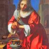 Jan Vermeer Saint Praxedis paint by numbers