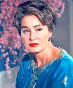 Jessica Lange Joan Crawford paint by numbers