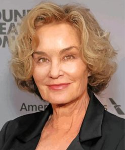 Jessica Lange The Beautiful Actress paint by numbers