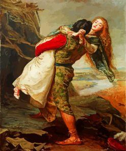 John Everett Millais The Crown Of Love paint by numbers