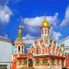 Kazan Cathedral Moscow paint by numbers
