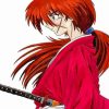 Kenshin Himura paint by numbers