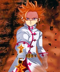 King Of Chaos Arthur Anime paint by numbers
