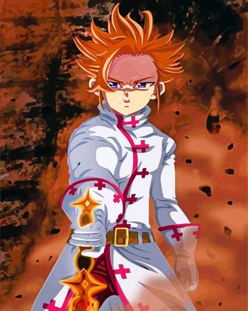 King Of Chaos Arthur Anime paint by numbers