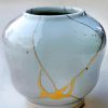 Kintsugi White Jar paint by numbers