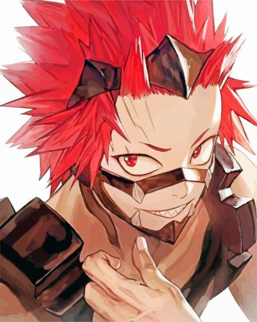 Kirishima Red Riot paint by numbers