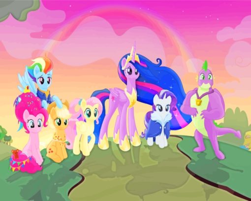 Little Pony paint by numbers