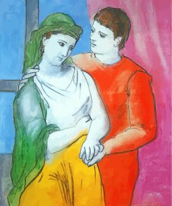 Lovers Art By Picasso paint by numbers